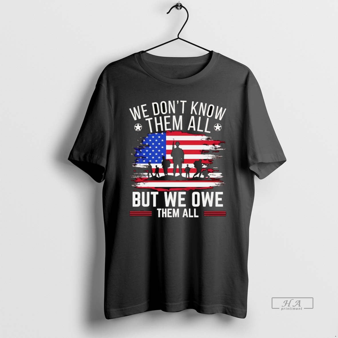 Official Trendy Veteran We Owe Them All But We Owe Them All - clothing by TeeHivey.com
