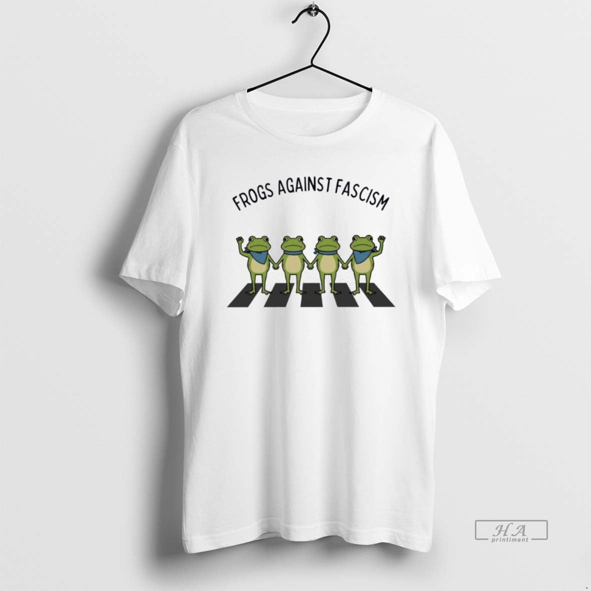Official Trendy Frogs Against Fascism Portland Frog - clothing by TeeHivey.com