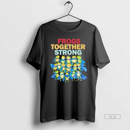 Official Trendy Frogs Together Strong - clothing by TeeHivey.com