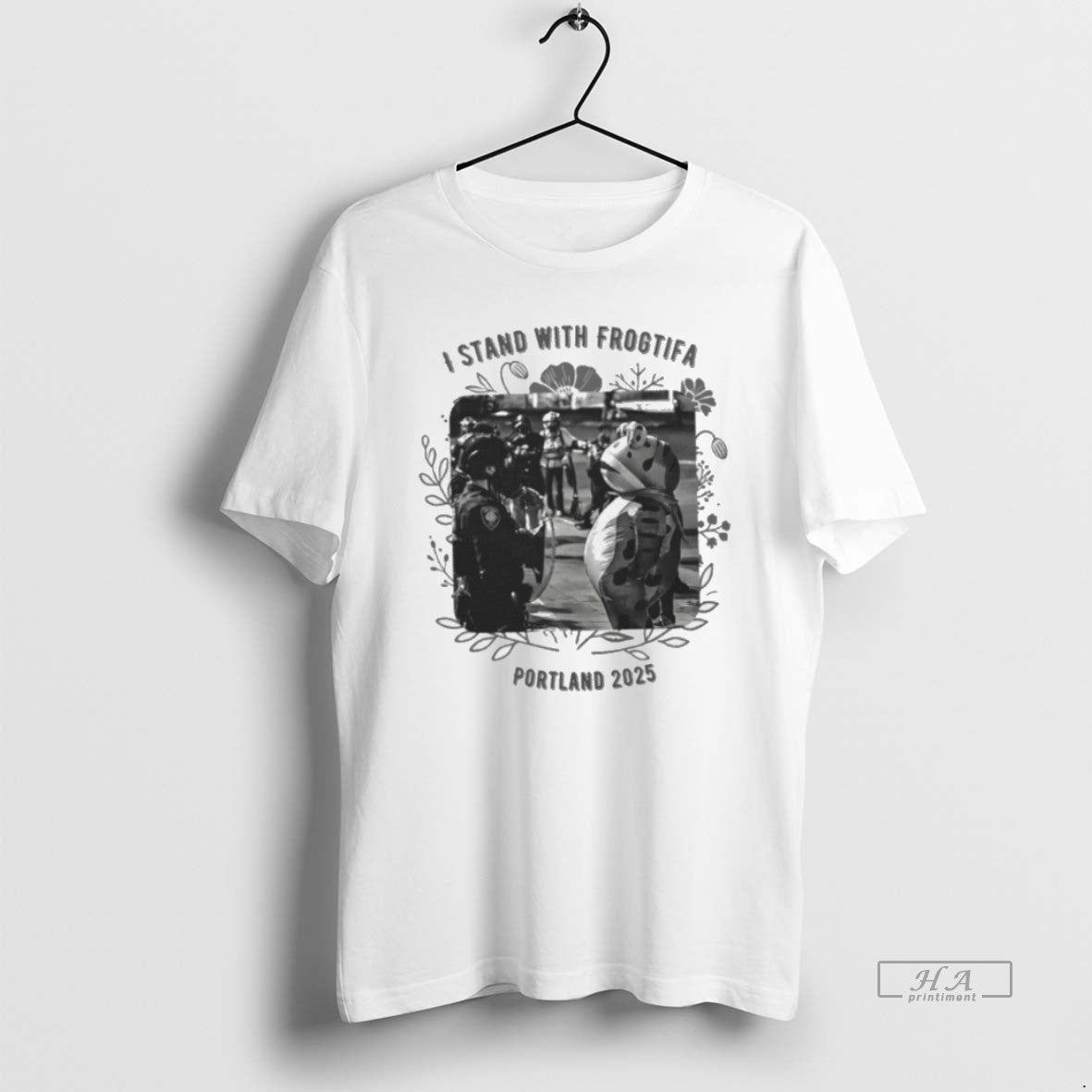 Official Trendy I Stand With Frogtifa Portland Frog 2025 - clothing by TeeHivey.com