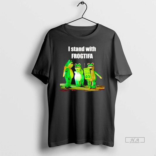Official Trendy I Stand With Frogtifa Portland Frog - clothing by TeeHivey.com