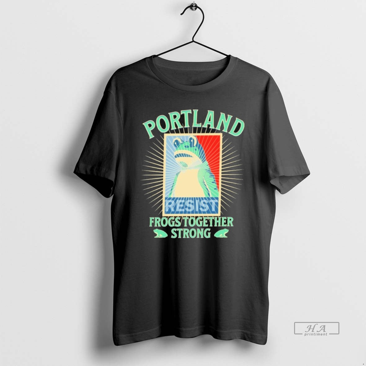 Official Trendy Portland Resist Frog Together Strong - clothing by TeeHivey.com