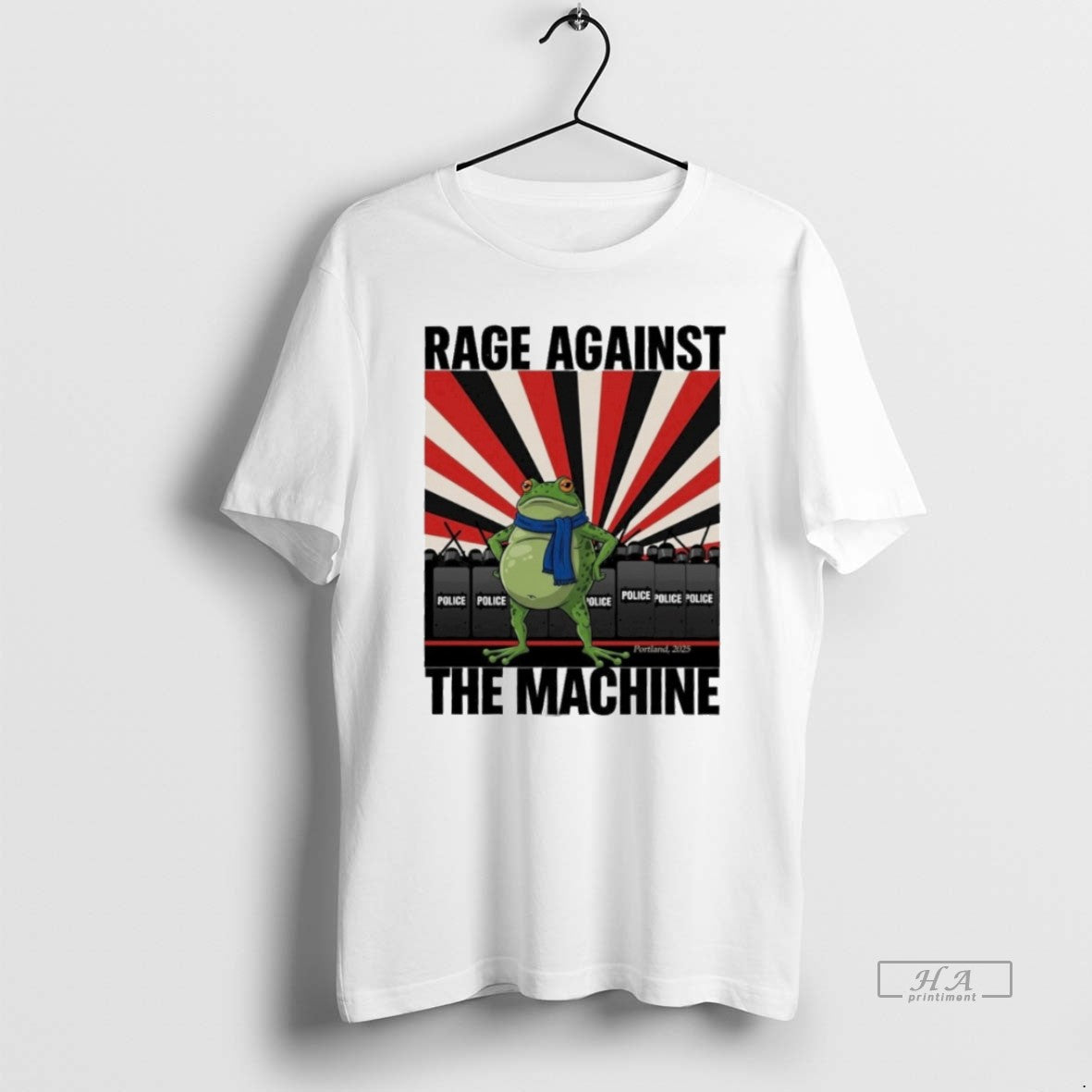 Official Trendy Rage Against The Machine Frog Political Protest 2025 - clothing by TeeHivey.com