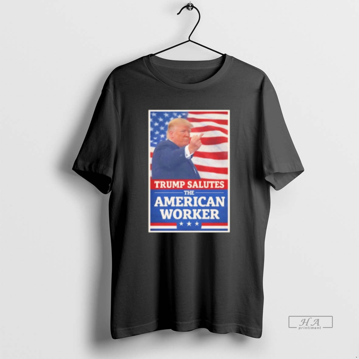 Official Trump Salutes The American Worker - clothing by TeeHivey.com