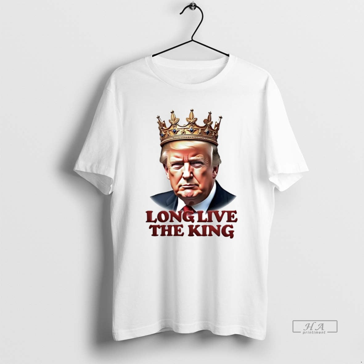Official Trump Crown Long Live The King - clothing by TeeHivey.com