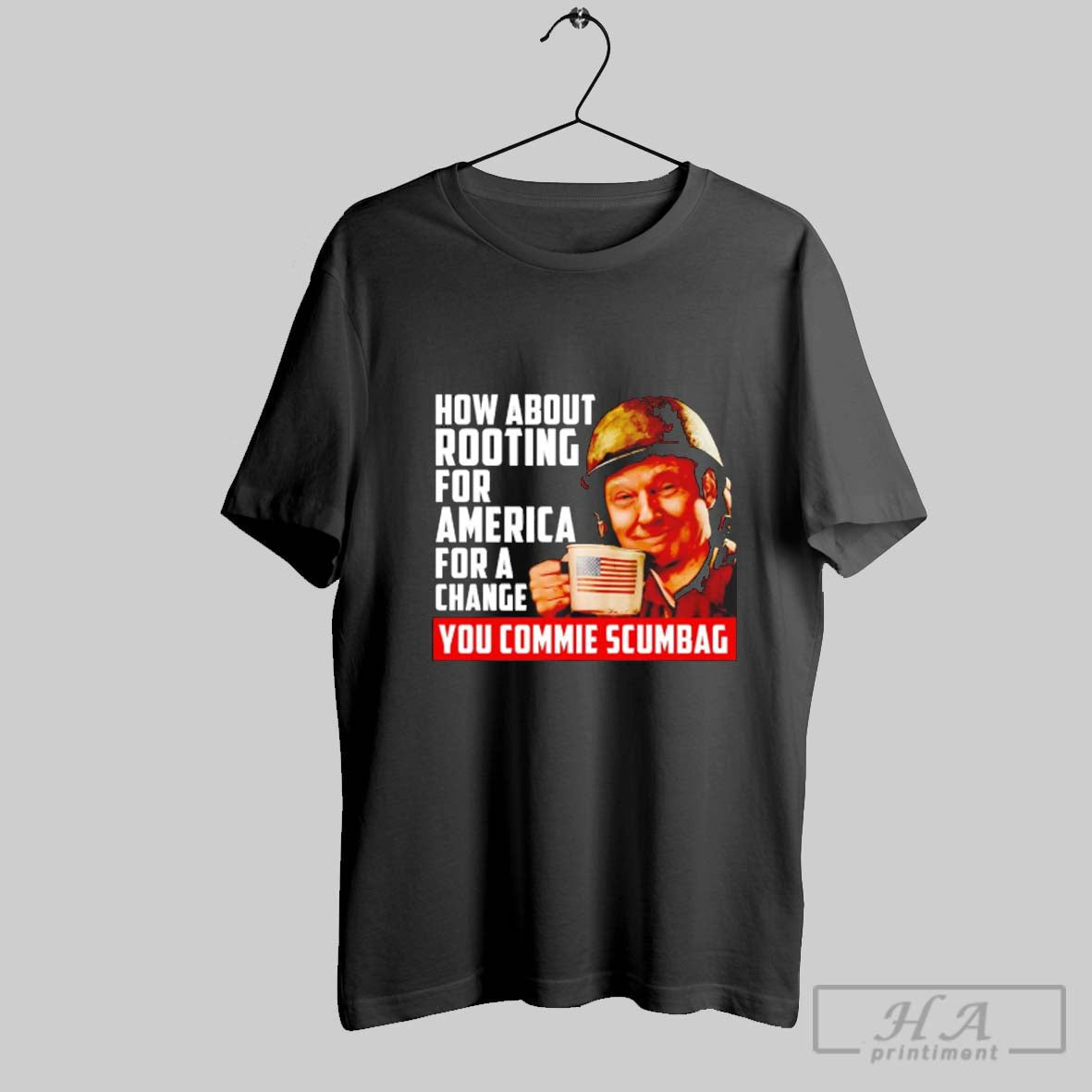 Official Trump How About Rooting For America For A Change - clothing by TeeHivey.com