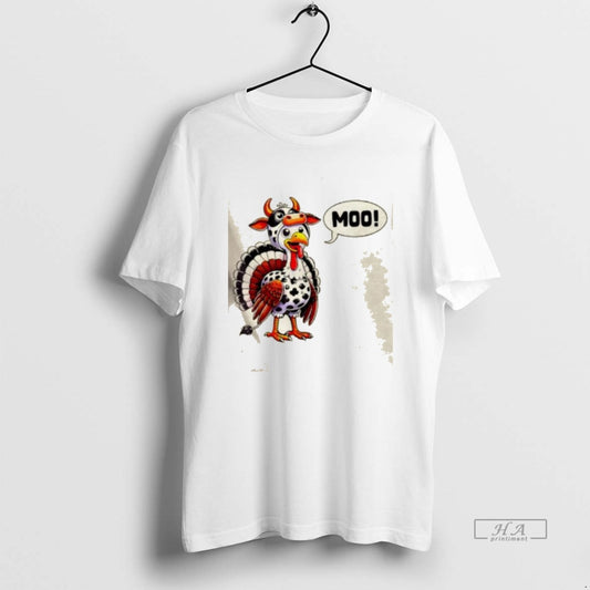 Official Turkey Moo Cow Thanksgiving - clothing by TeeHivey.com
