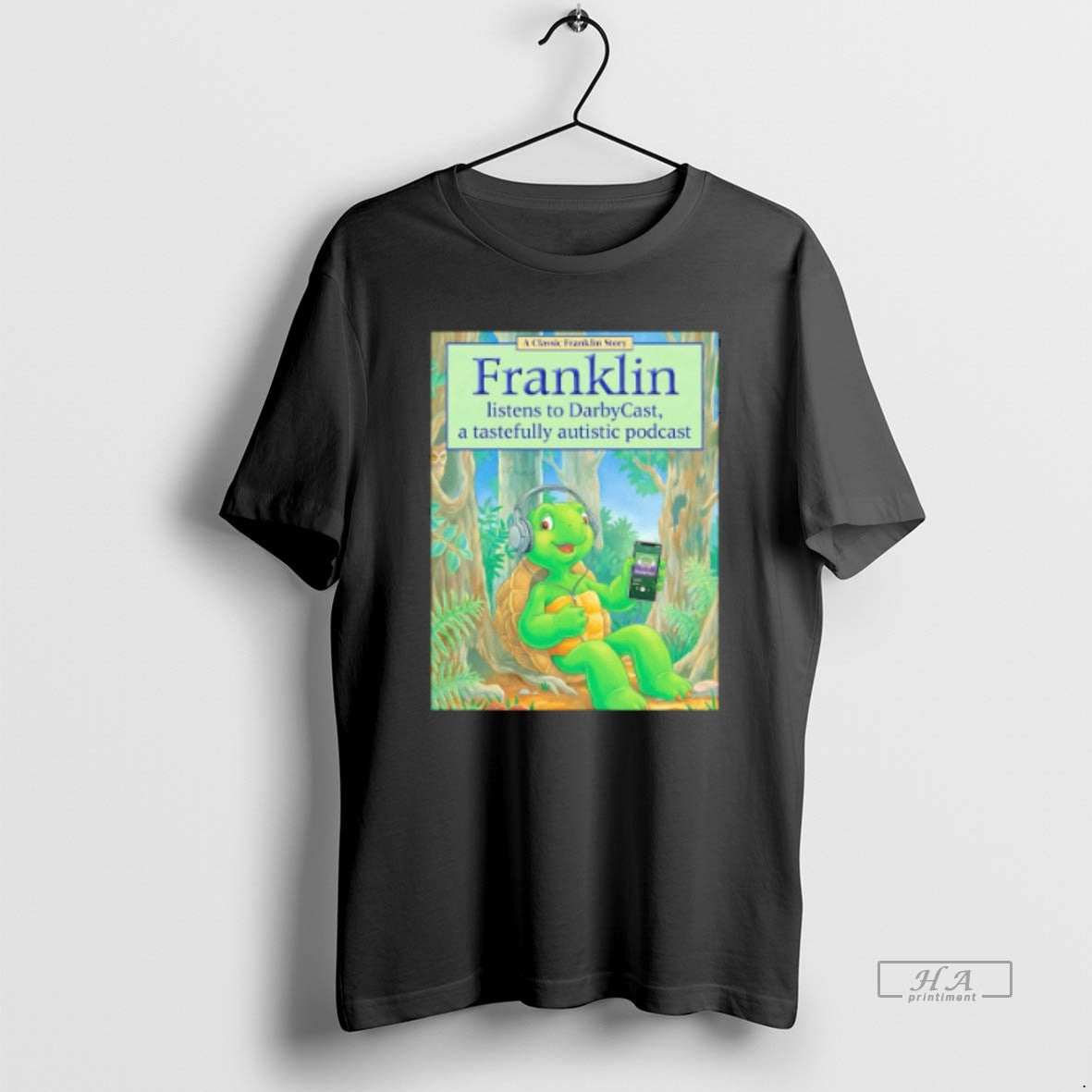 Official Turtle Franklin Listens To Darbycats A Tastefully Autistic Podcast Pete Hegseth Meme - clothing by TeeHivey.com