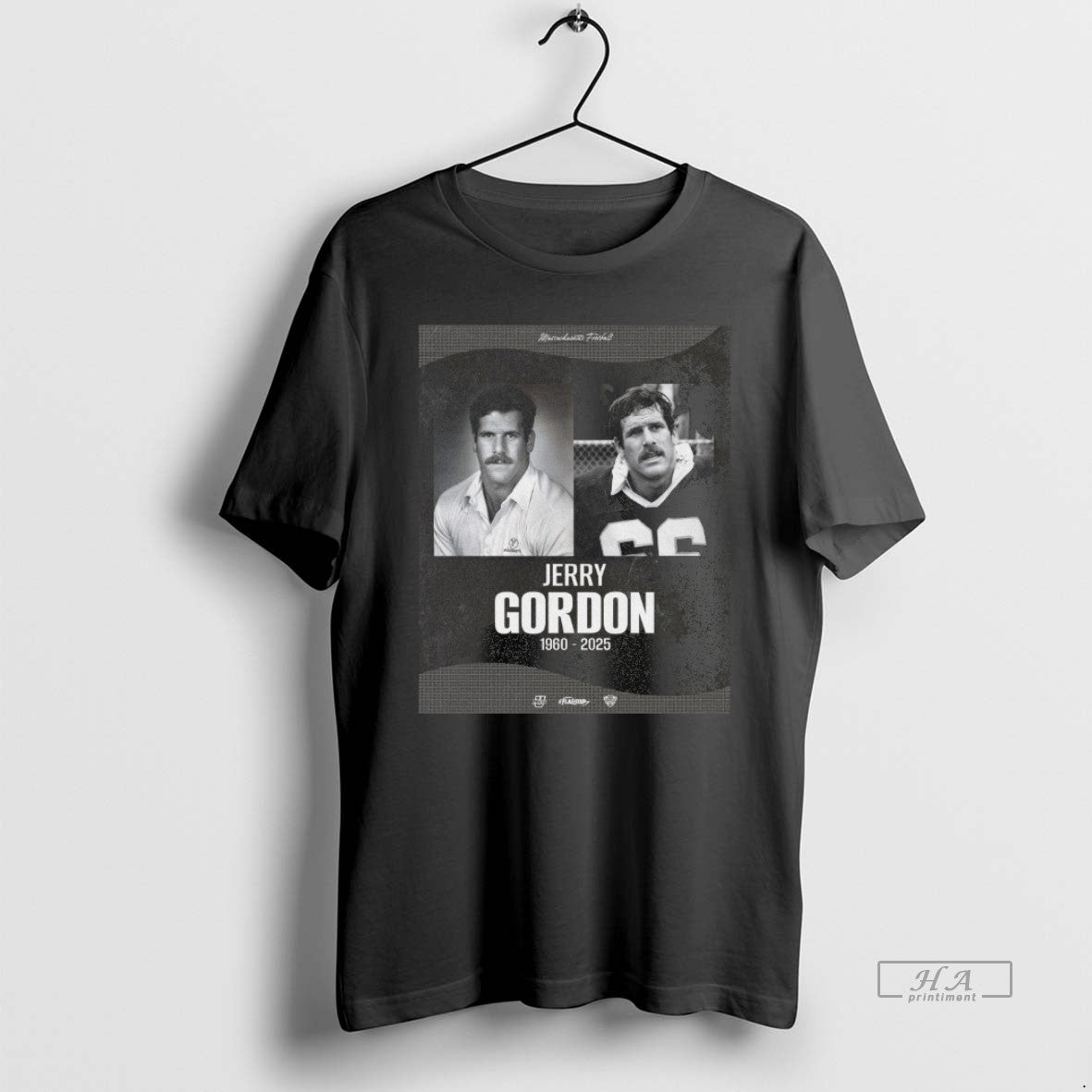 Official Umass Football Mourn The Passing Of Jerry Gordon 1960 2025 - clothing by TeeHivey.com