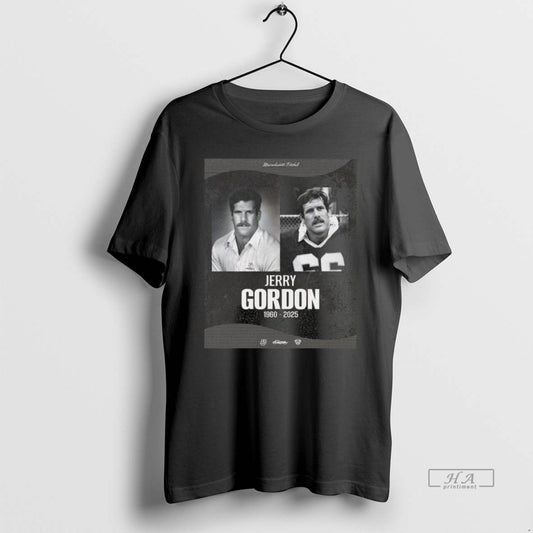Official Umass Football Mourn The Passing Of Jerry Gordon 1960 2025 - clothing by TeeHivey.com