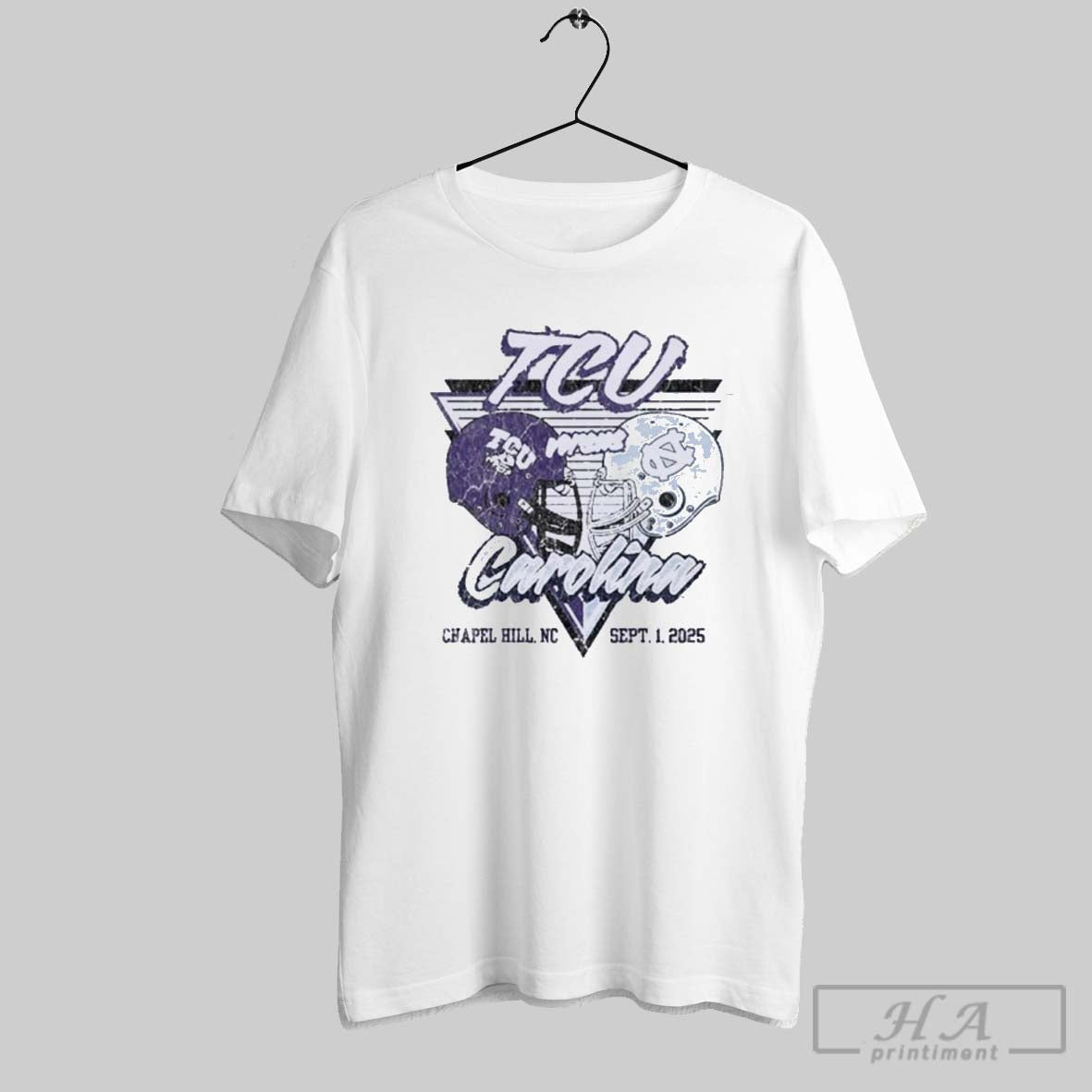 Official Unc Tar Heels Vs Tcu Horned Frogs Gameday Sept 1 2025 Chapel Hill Nc