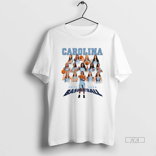 Official Unc Womens Basketball 2025 2026 Team Collage - clothing by TeeHivey.com