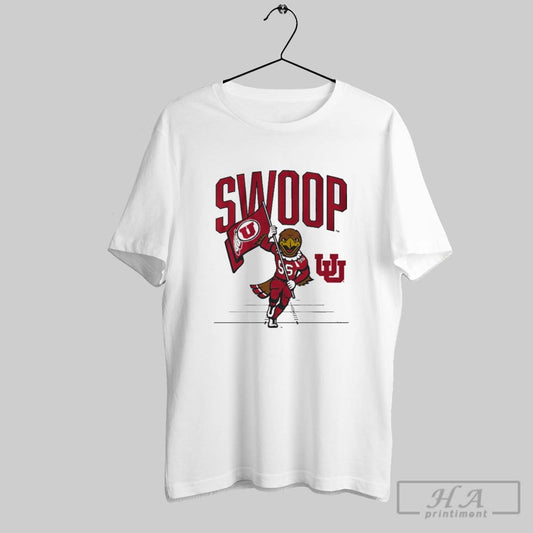 Official Utah Utes Football Ncaa Swoop Gridiron Mascot 2025 T Shirt Hoodie Sweater Long Sleeve