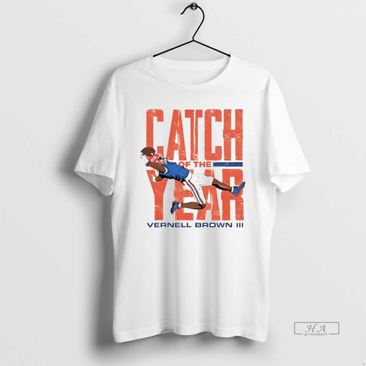 Official Vernell Brown Iii Catch Of The Year - clothing by TeeHivey.com