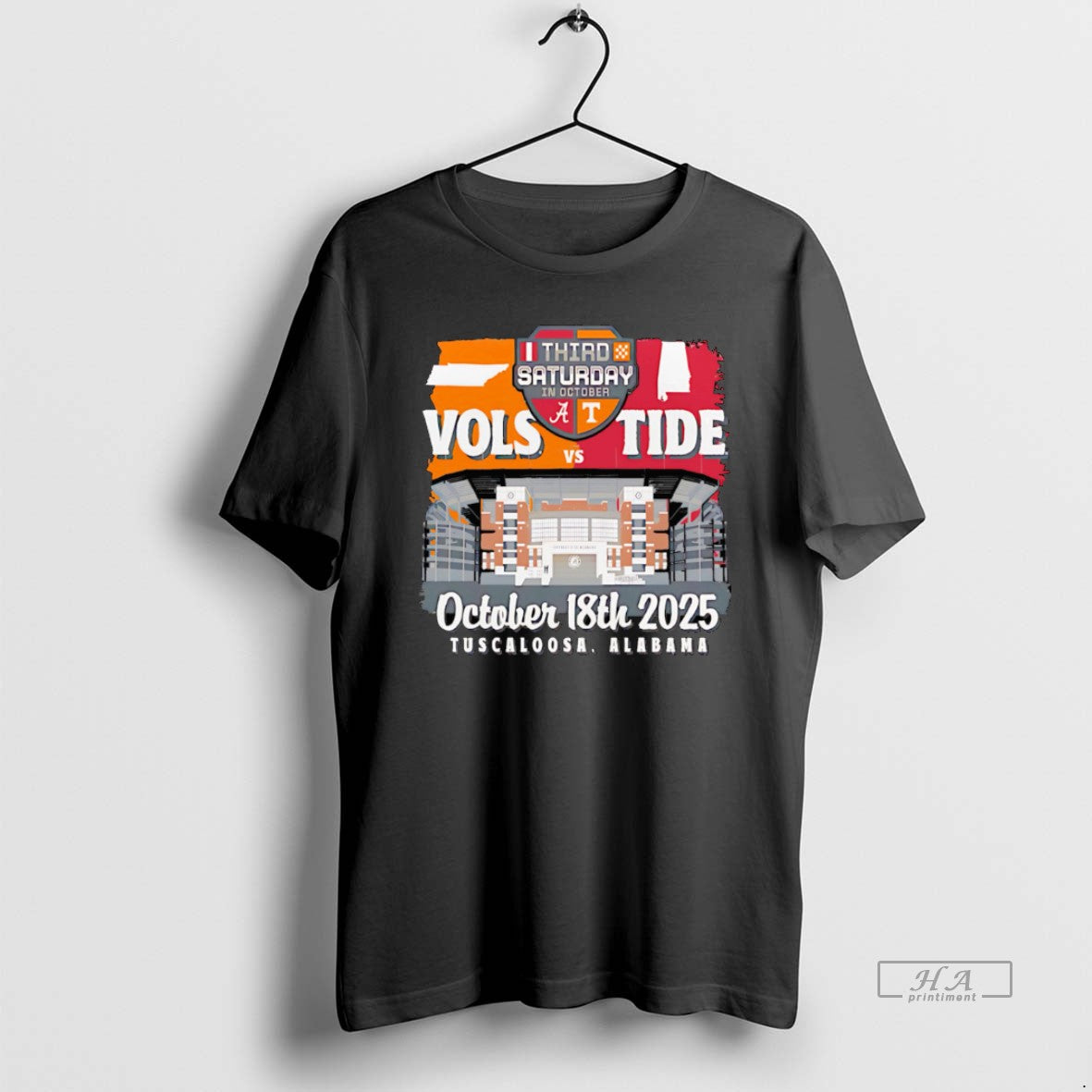 Official Vols Vs Tide October 18th 2025 Tuscaloosa Alabama - clothing by TeeHivey.com