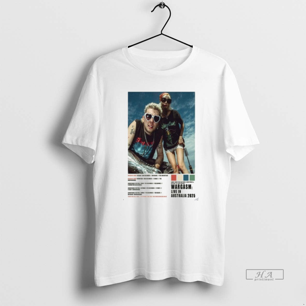 Official Wargasm Live In Australia 2025 - clothing by TeeHivey.com