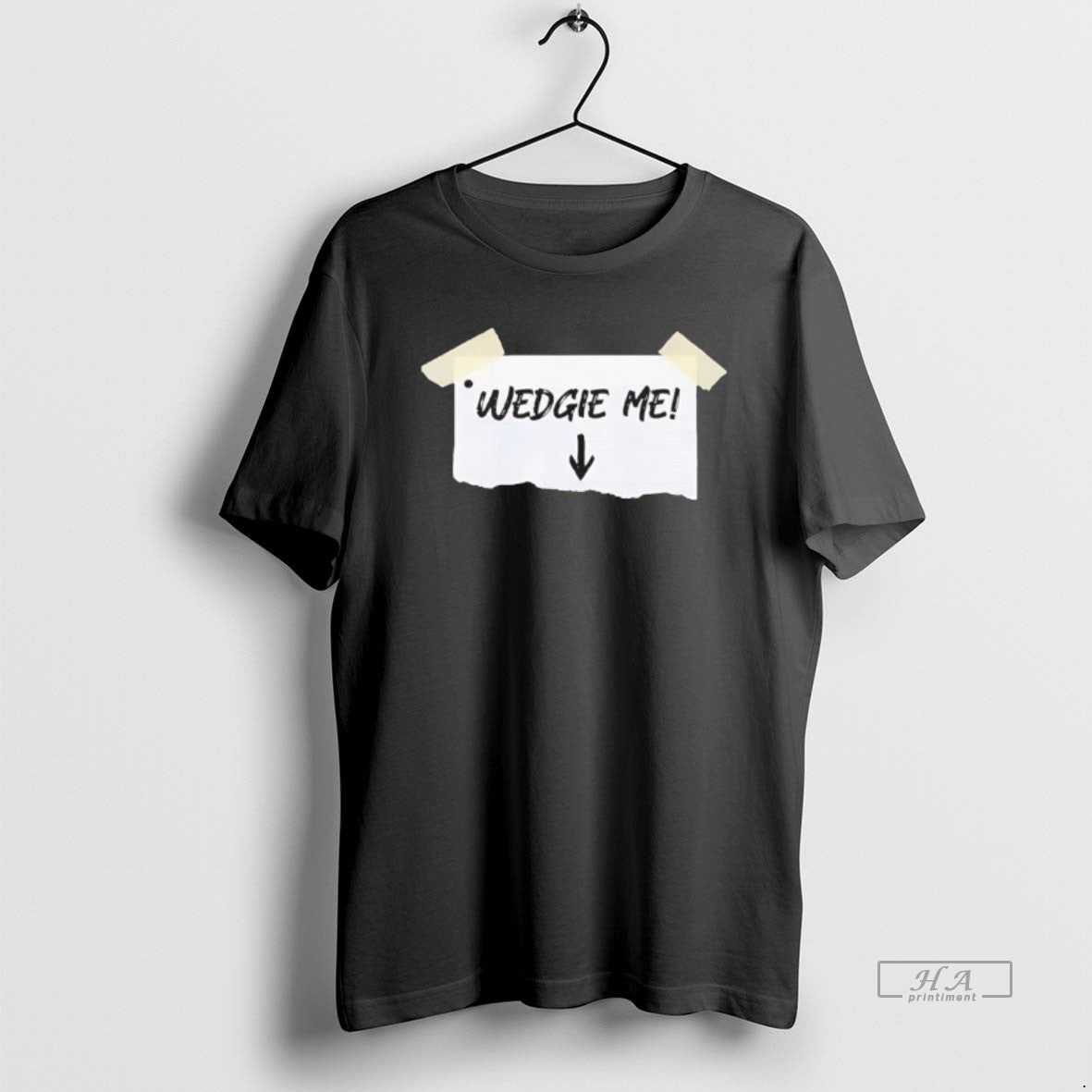 Official Wedgie Me Black - clothing by TeeHivey.com