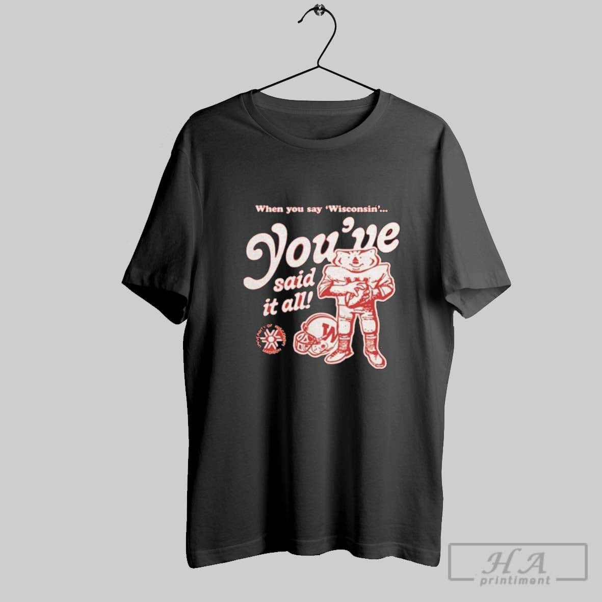 Official Wisconsin Badgers Youve Said It All - clothing by TeeHivey.com