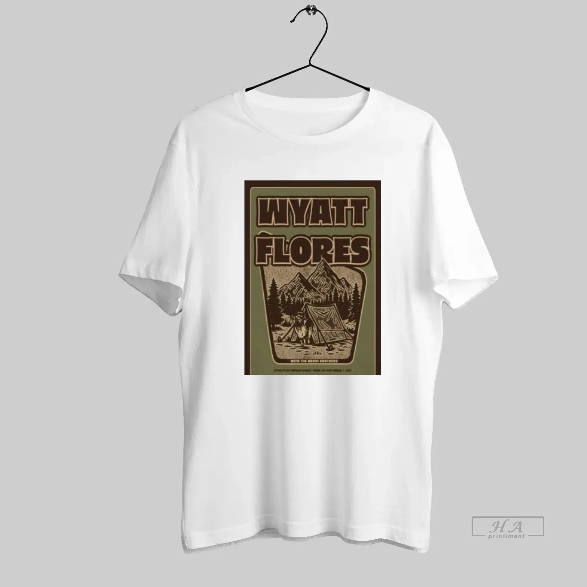 Official Wyatt Flores Tour Boise Id 09 07 2025 - clothing by TeeHivey.com