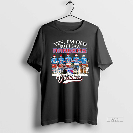 Official Yes Im Old But I Saw New York Rangers Greatness Christmas - clothing by TeeHivey.com