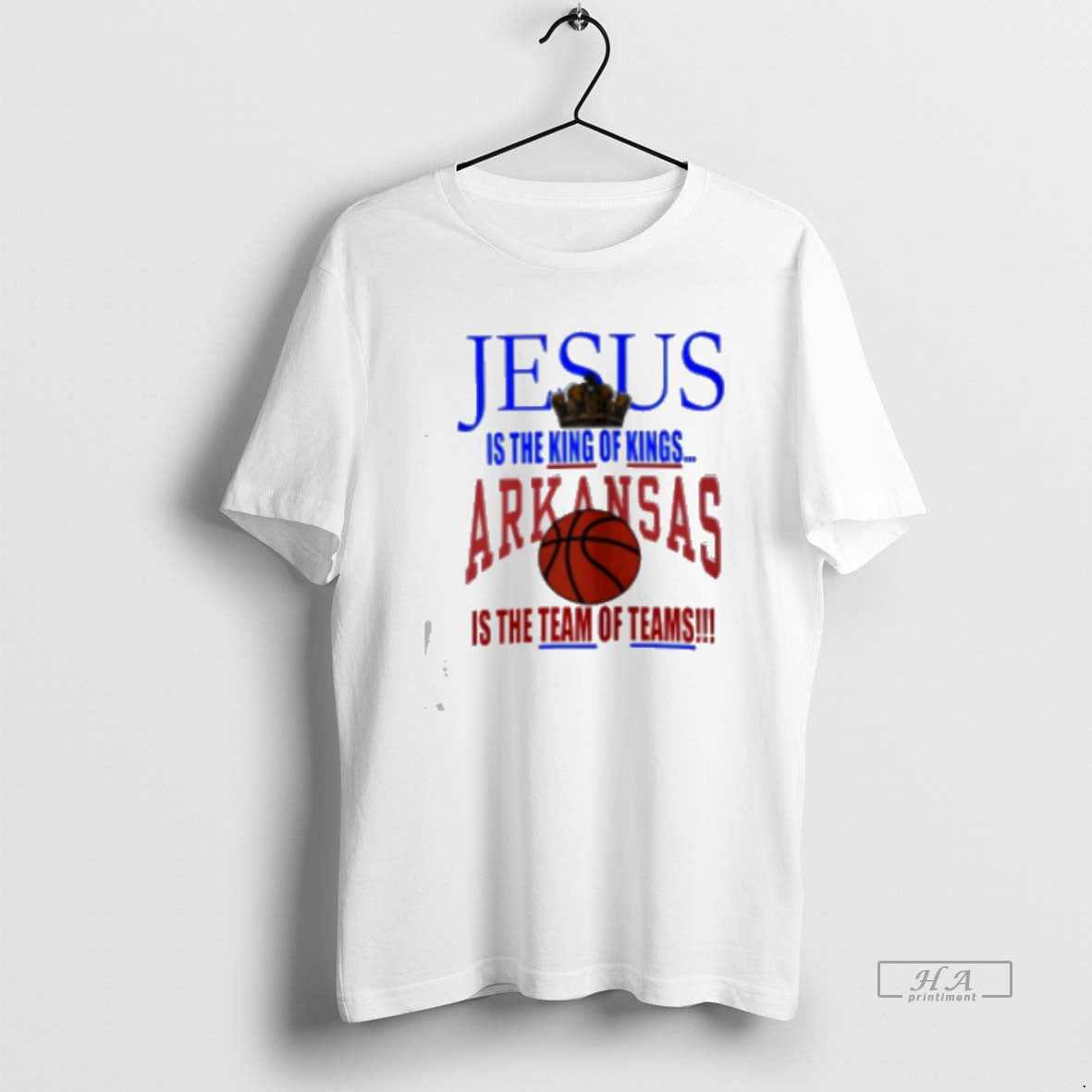 Official Arkansas Razorbacks Basketball Jesus Classic Womens - clothing by TeeHivey.com