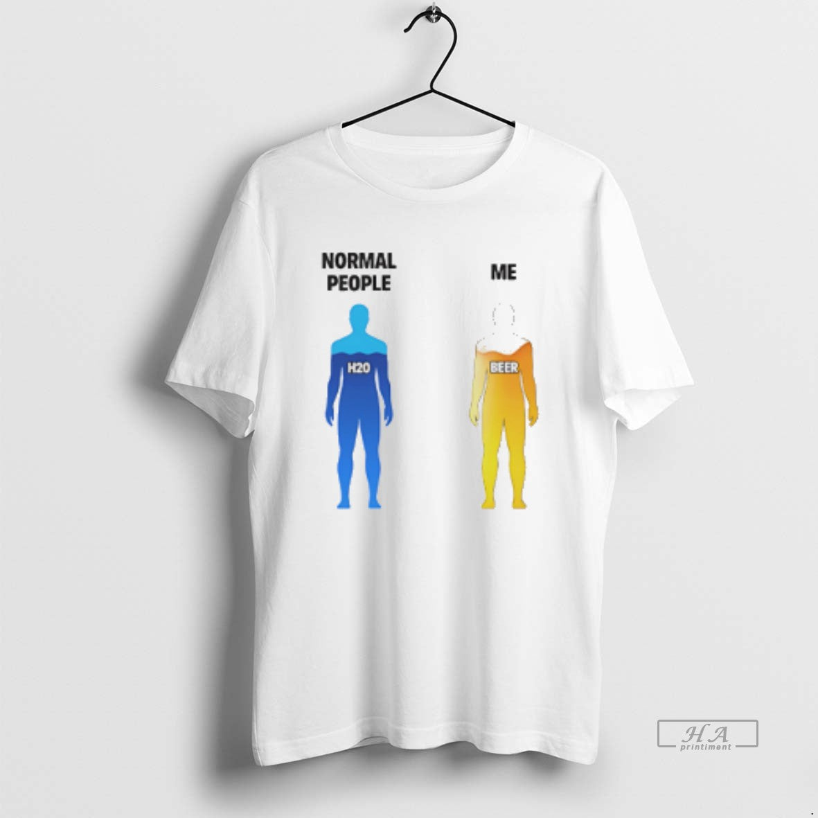 Official Aubfelcd Normal People Vs Me H20 And Beer - clothing by TeeHivey.com