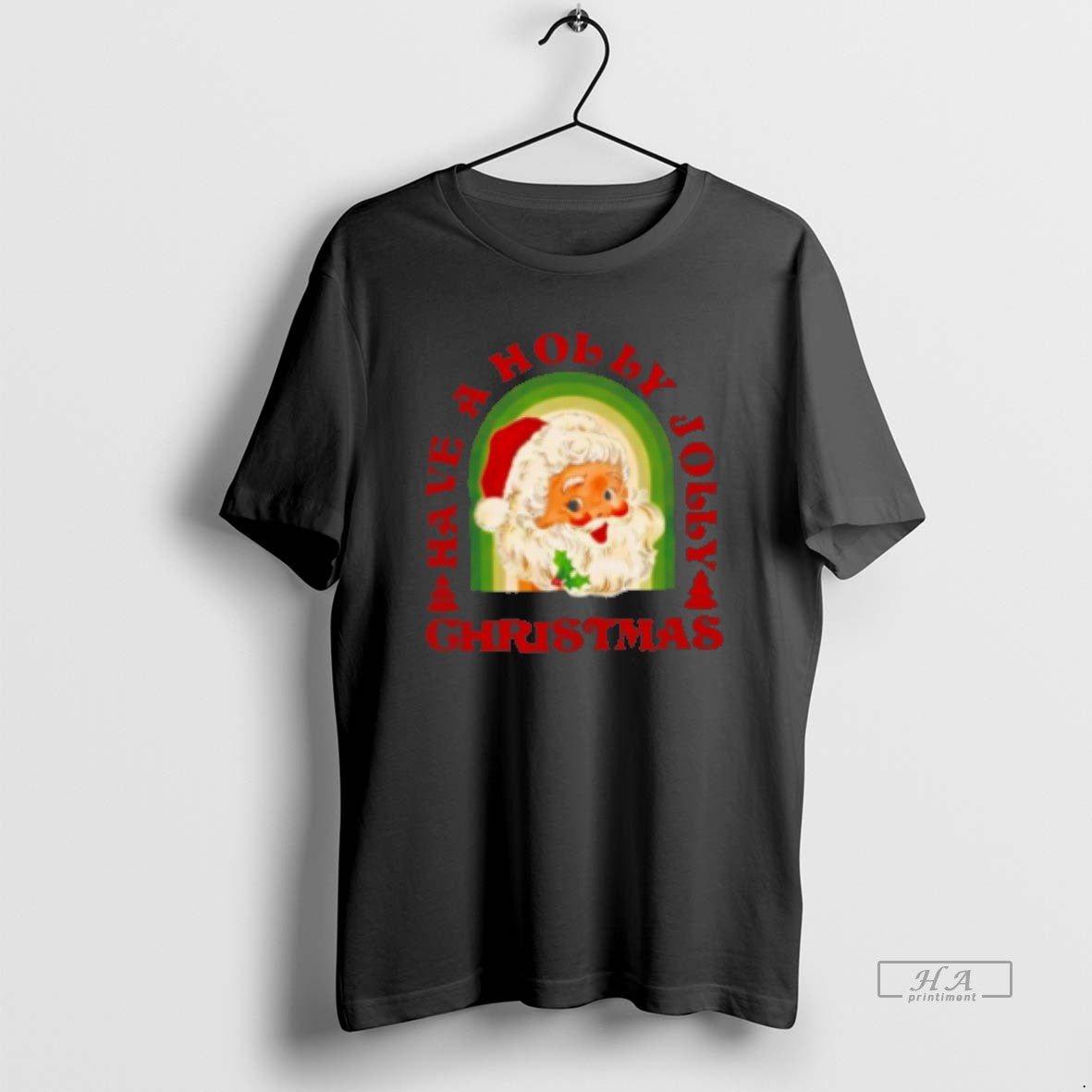 Official Holly Jolly Christmas Santa Claus Classic Womens - clothing by TeeHivey.com