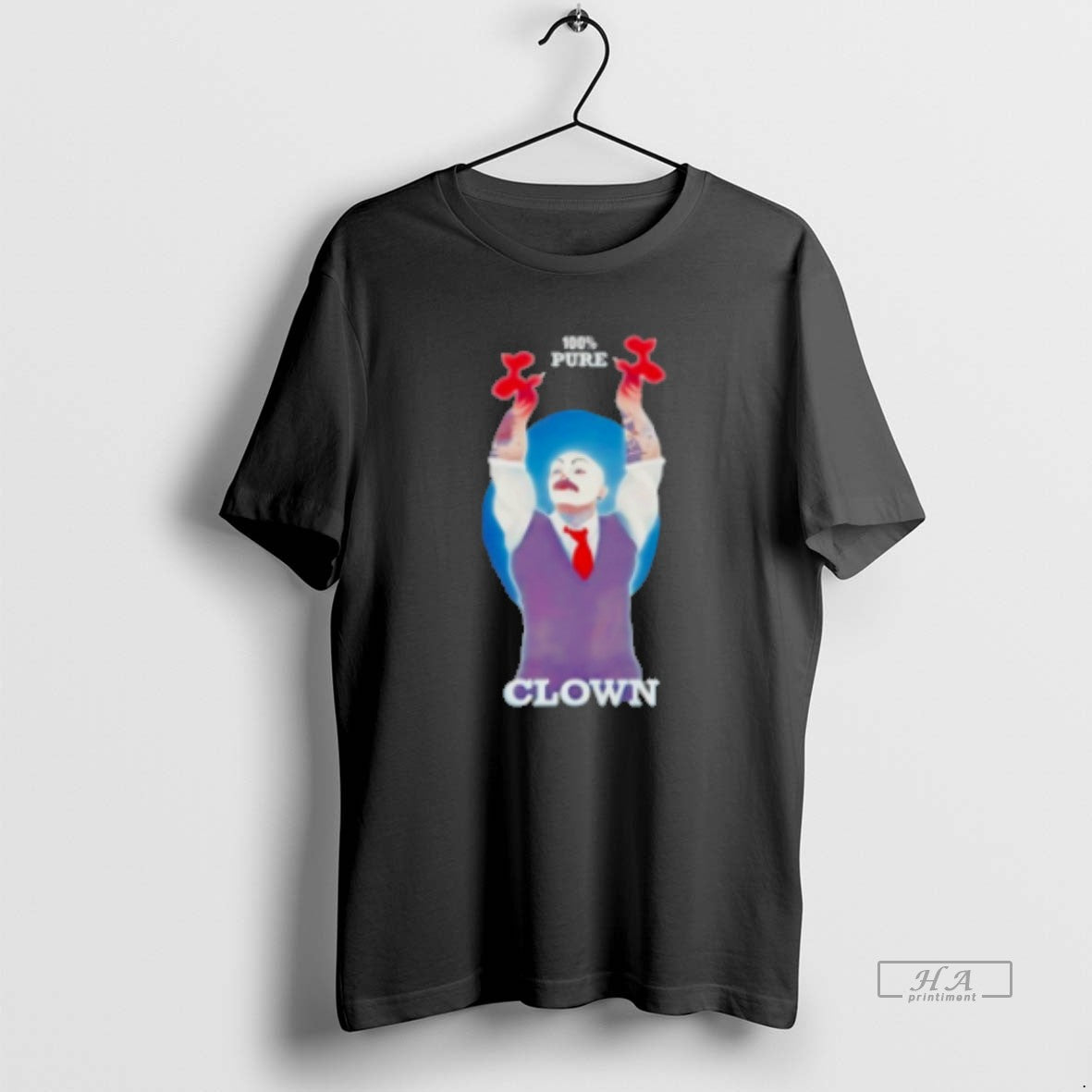 Official Hungry Clown 100 Percent Pure Classic Womens - clothing by TeeHivey.com