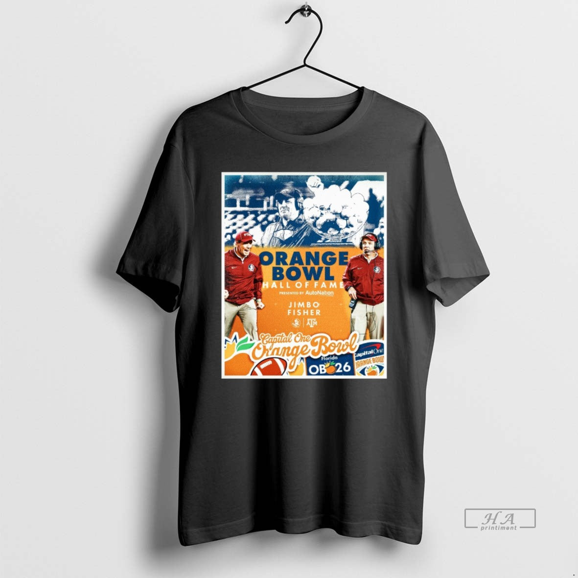 Official Kvu3umd3 Coach Jimbo Fisher 2025 Orange Bowl Hall Of Fame - clothing by TeeHivey.com