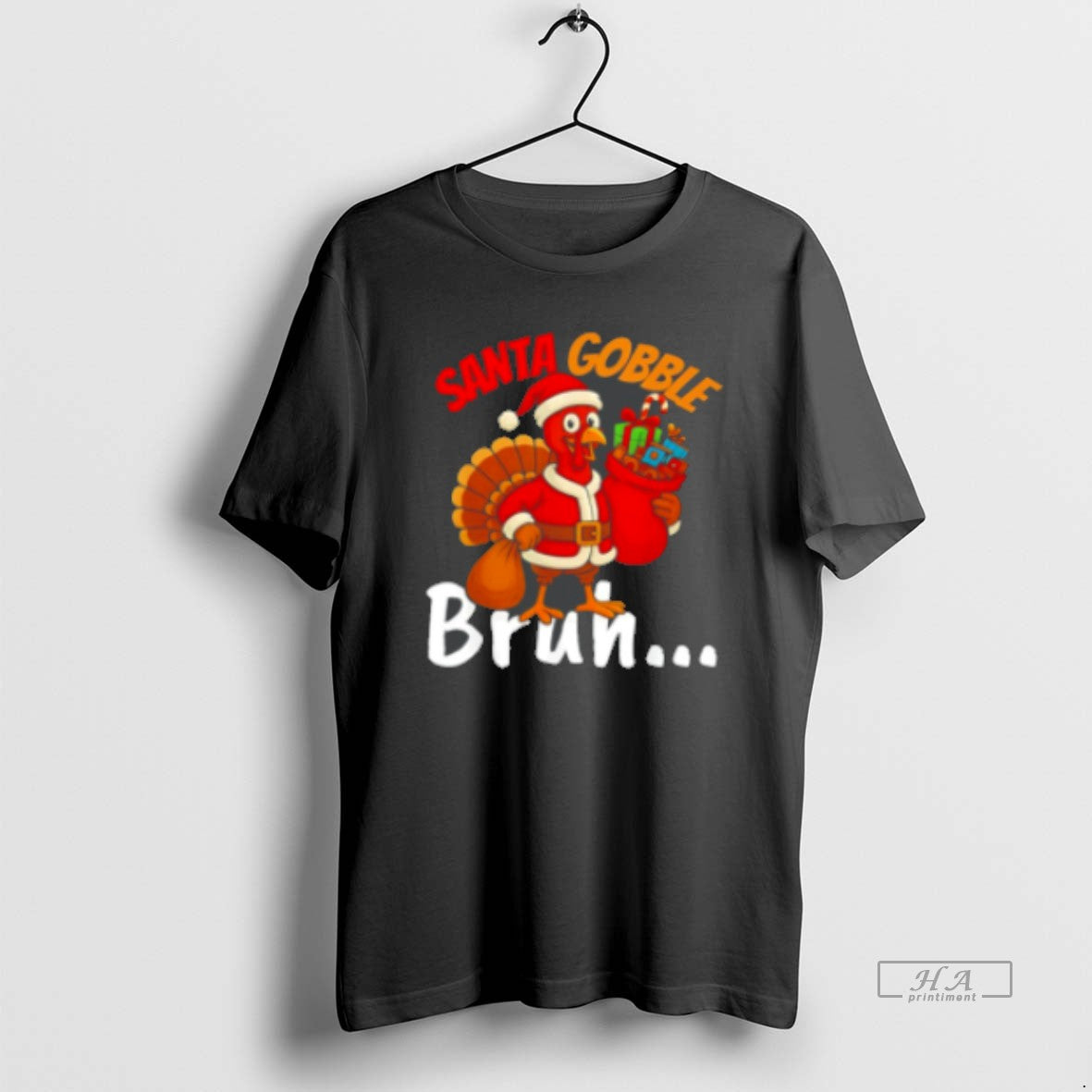 Official Turkey Santa Gobble Bruh Thanksgiving And Christmas Classic Womens - clothing by TeeHivey.com
