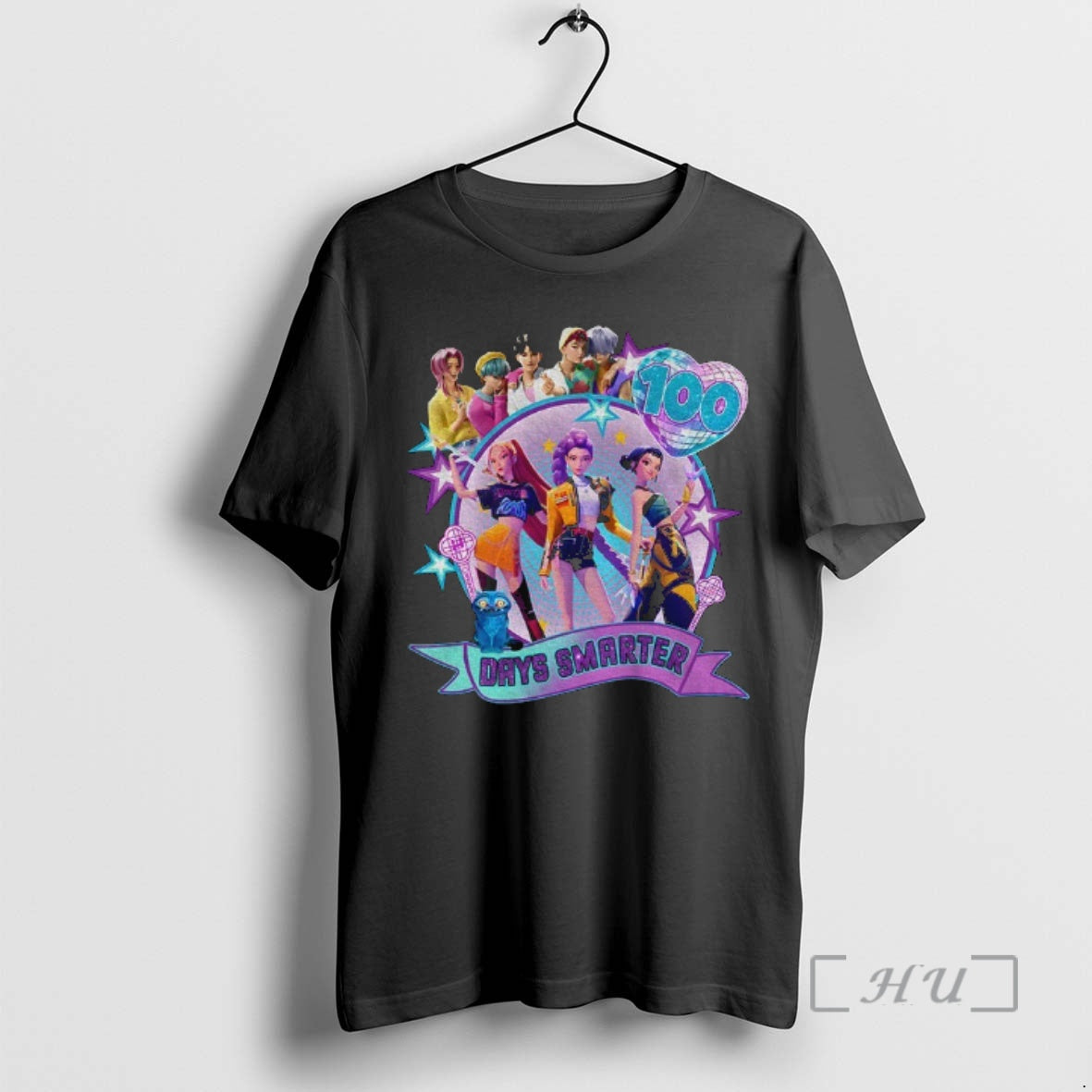 Officials 100 Days Smarter K Pop Demon Hunters - clothing by TeeHivey.com