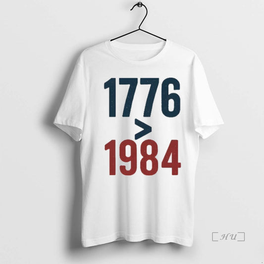 Officials 1776 Greater Than Sign 1984 - clothing by TeeHivey.com