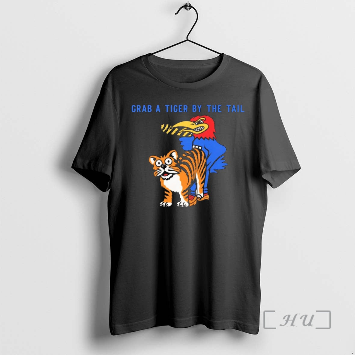 Officials 2025 Grab A Tiger By The Tail Kansas Jayhawks Vs Missouri Tigers Premium - clothing by TeeHivey.com