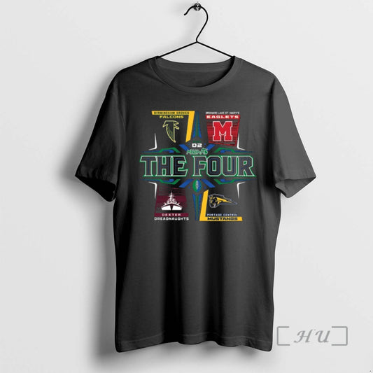 Officials 2025 Mhsaa Football Division 2 The Four - clothing by TeeHivey.com