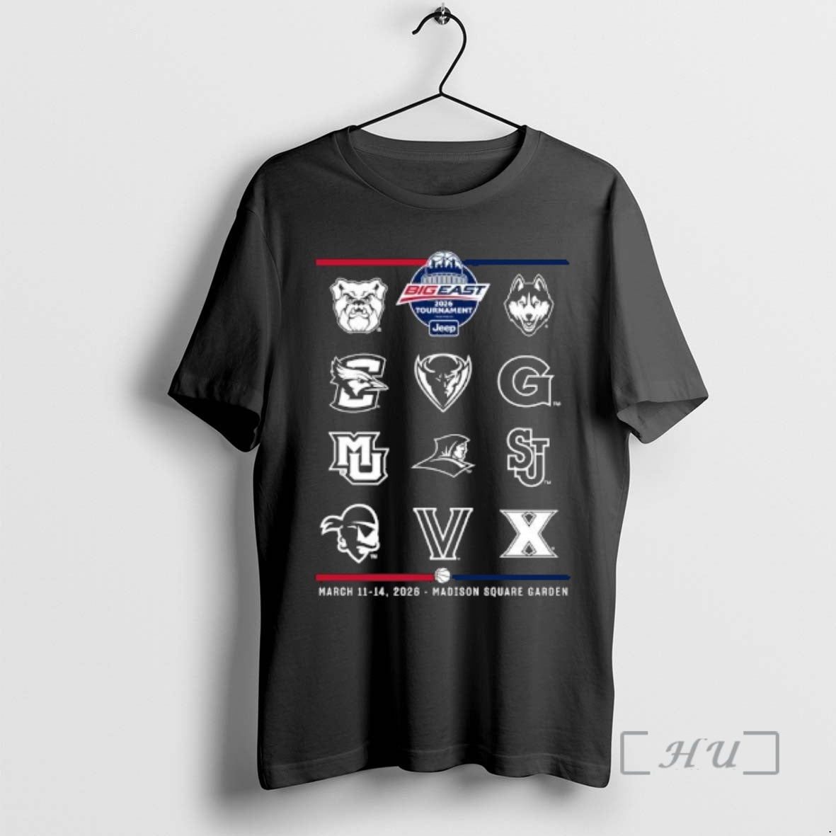 Officials 2026 Big East Tournament Basketball University Teams Logo