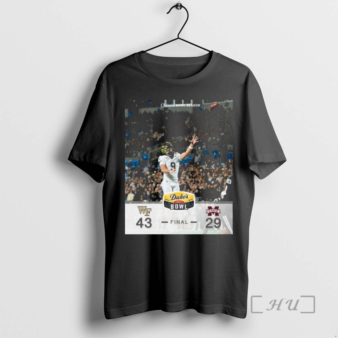Officials 2026 Dukes Mayo Bowl Wake Forest Defeats Mississippi State Final Score 43 29 Premium - clothing by TeeHivey.com
