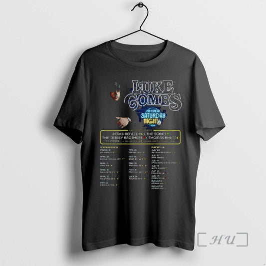 Officials 2026 Luke Combs My Kinda Saturday Night Tour - clothing by TeeHivey.com