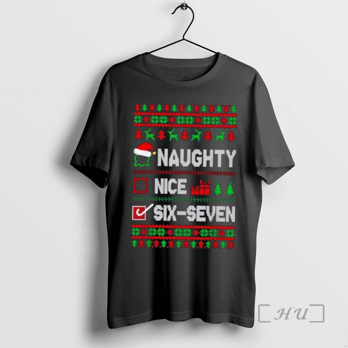 Officials 6 7 Meme Nice Naughty 67 Ugly Christmas Sweat - clothing by TeeHivey.com