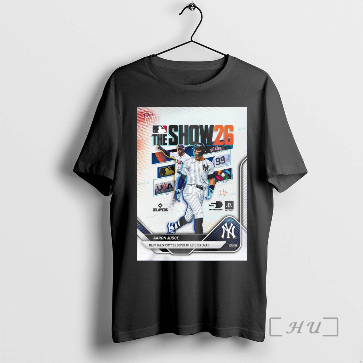 Aaron Judge Mlb The Show 2026 Cover Athlete Revealed Signature - clothing by TeeHivey.com