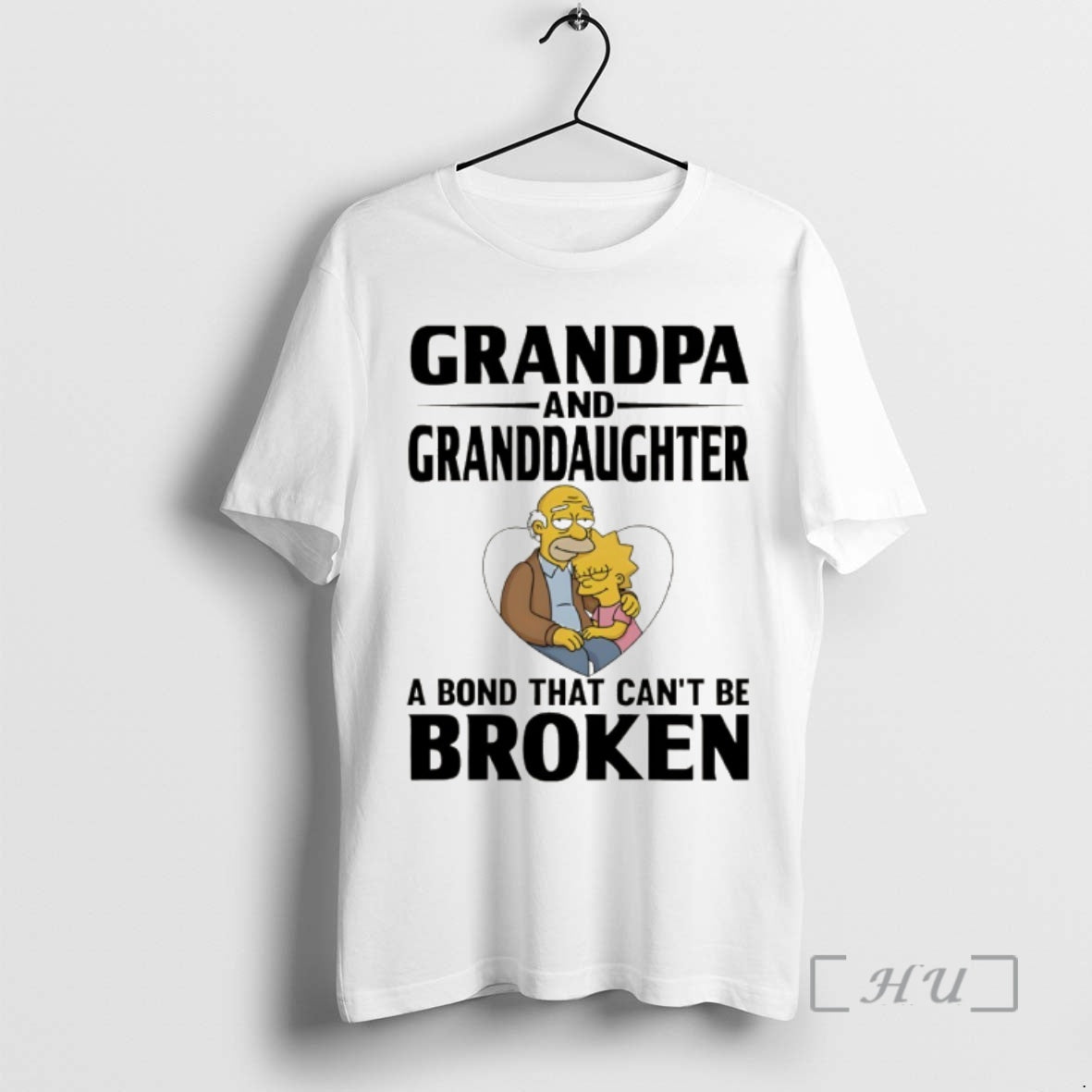 Officials Abraham Hug Lisa Grandpa Granddaughter And A Bond That Cant Be Broken Premium - clothing by TeeHivey.com