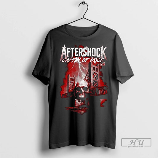 Officials Aftershock Festival Deadly Crossing 2025 Long Sleve T Shirt