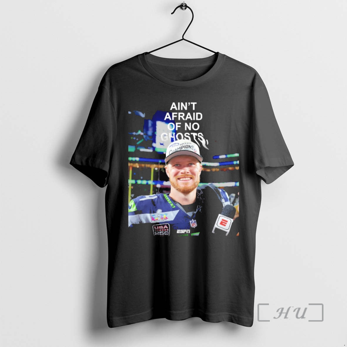 Officials Aint Afraid Of No Ghosts Sam Darnold And Seahawks - clothing by TeeHivey.com