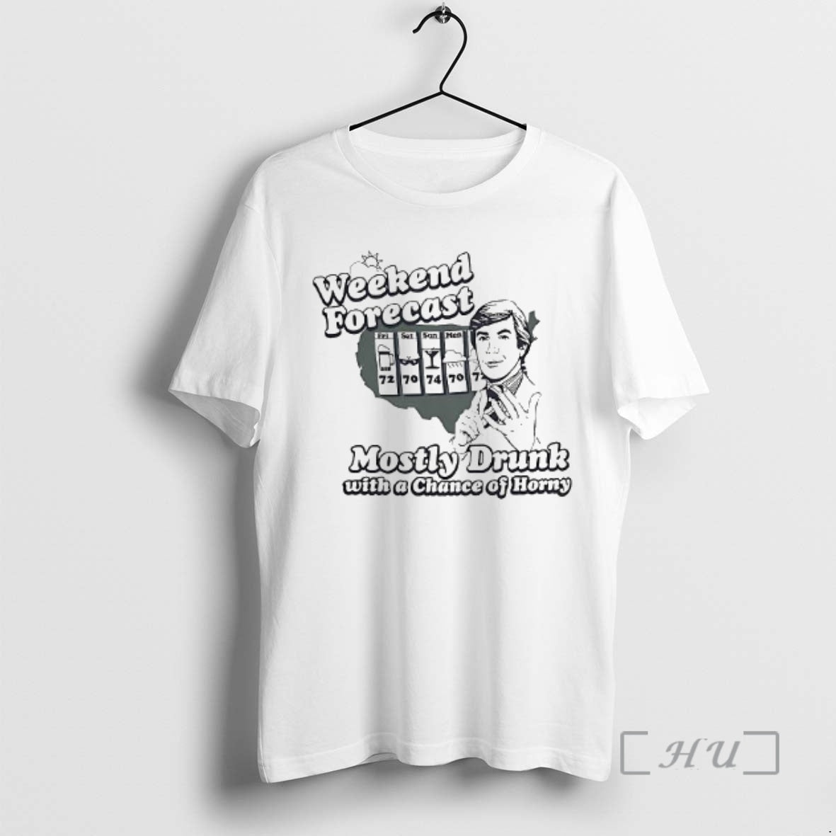 Alan The Hangover Weekend Forecast Mostly Drunk With A Chance Woman - clothing by TeeHivey.com