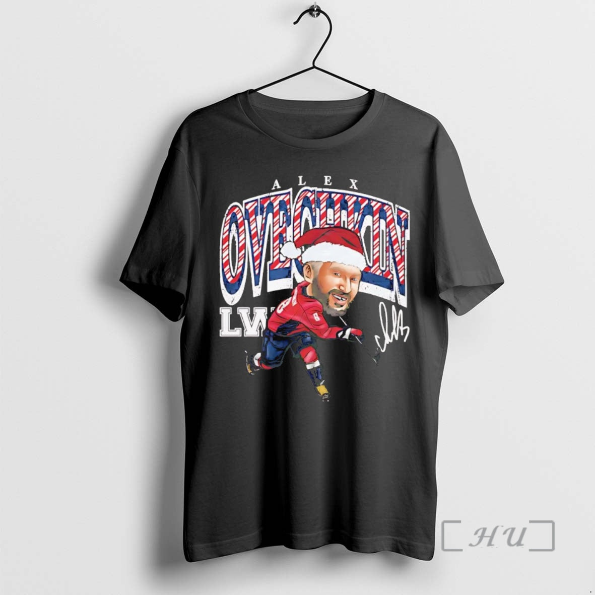 Officials Alex Ovechkin Santa Caricature Washington Capitals - clothing by TeeHivey.com