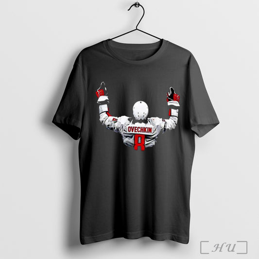 Officials Alex Ovechkin Washington Jersey Silhouette Nhl T Shirt