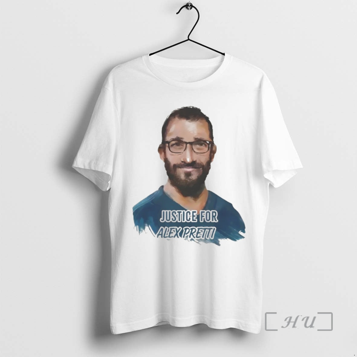 Officials Alex Pretti Big Face Justice For Alex Pretti Art - clothing by TeeHivey.com