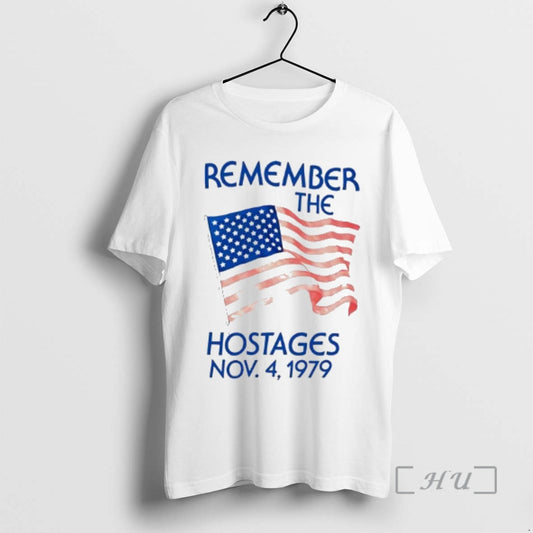 Officials America Remember The Hostages 1979 Flag Tee - clothing by TeeHivey.com