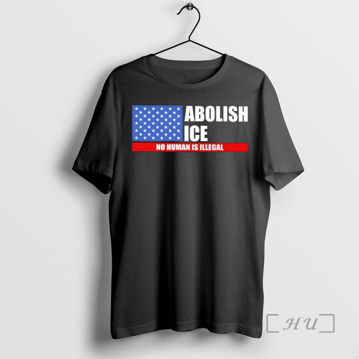 Officials American Flag Abolish Ice No Human Is Illegal - clothing by TeeHivey.com
