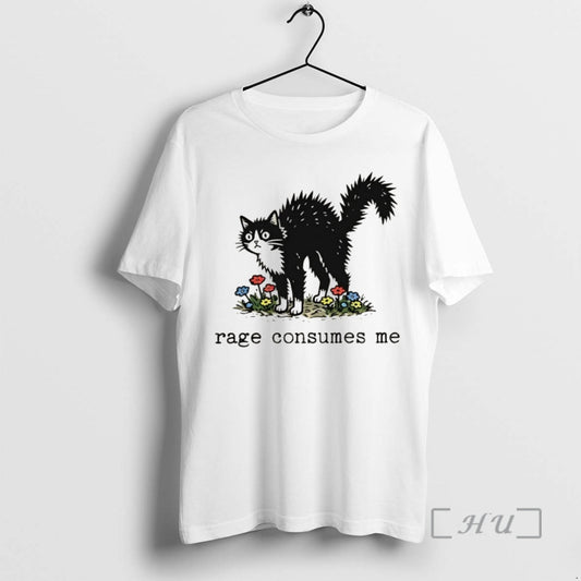 Officials Angry Tuxedo Cat Rage Consumes Me Vintage