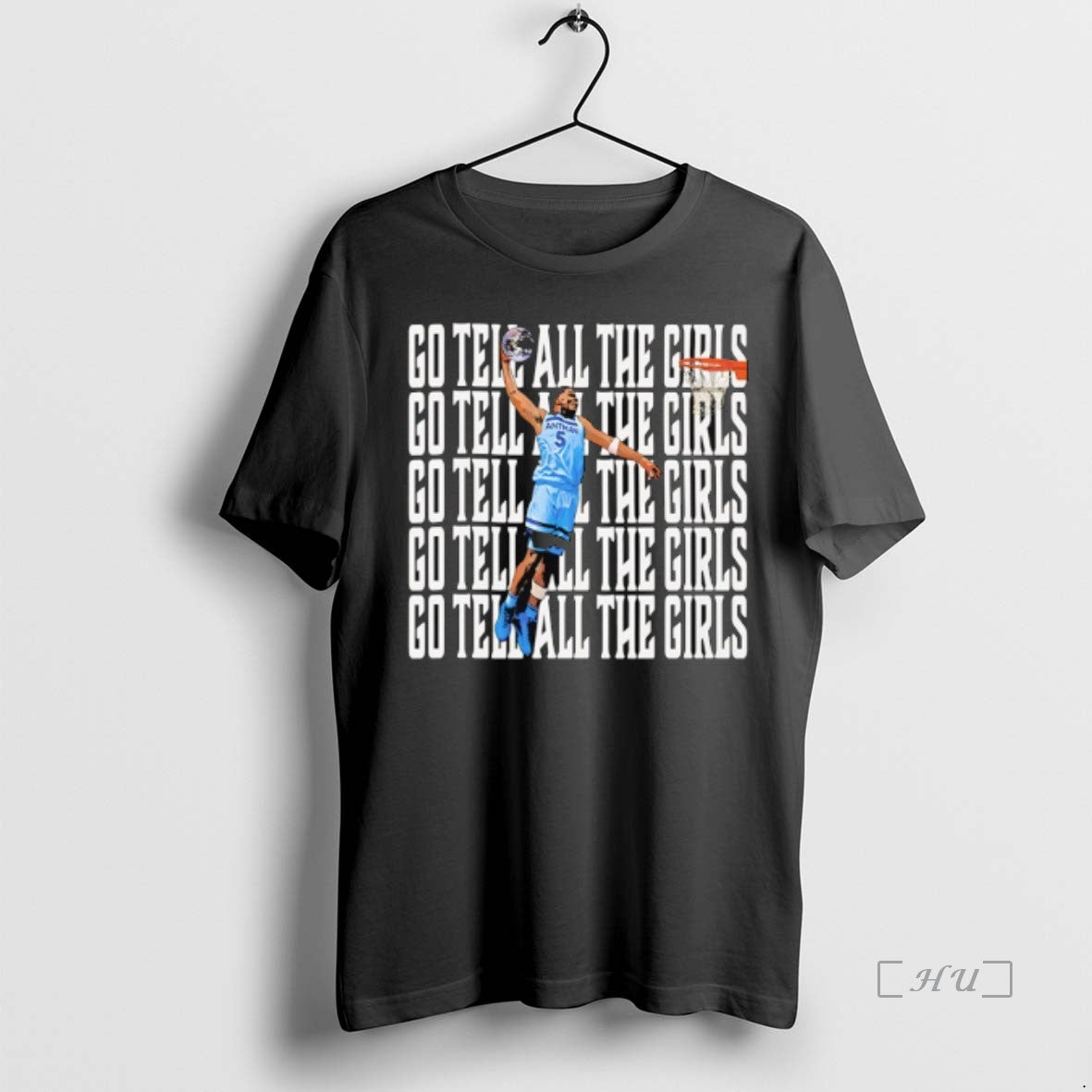 Officials Anthony Edwards Go Tell All The Girls Minnesota Timberwolves - clothing by TeeHivey.com